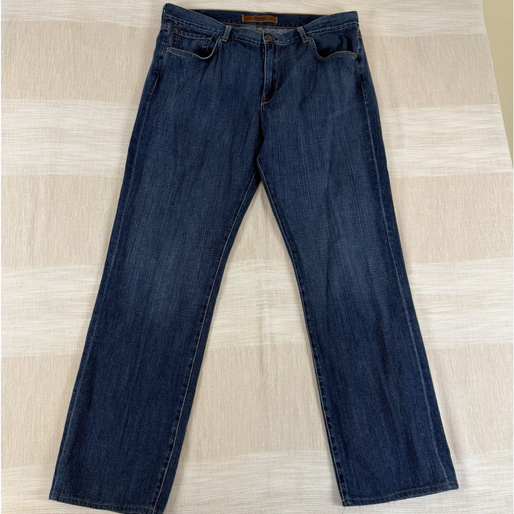 Agave Men's Size 40x34 Gringo Classic Straight Blue Jeans Made‎ In USA Denim